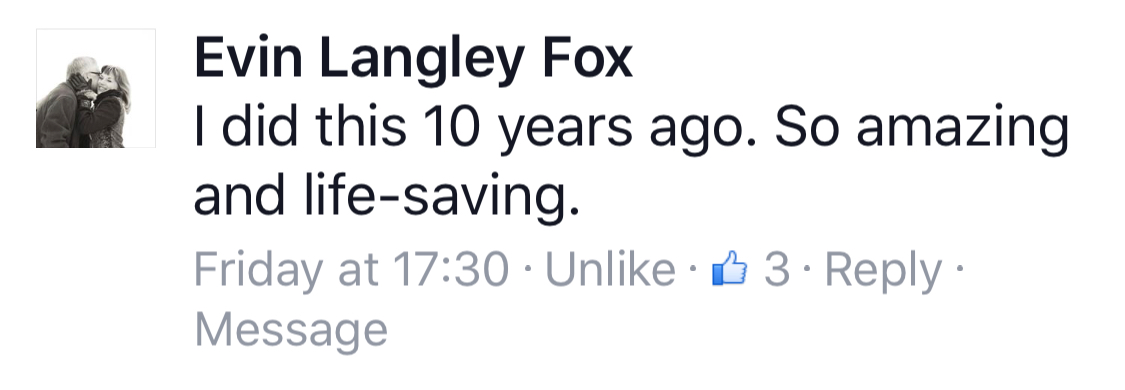 Client testimonial