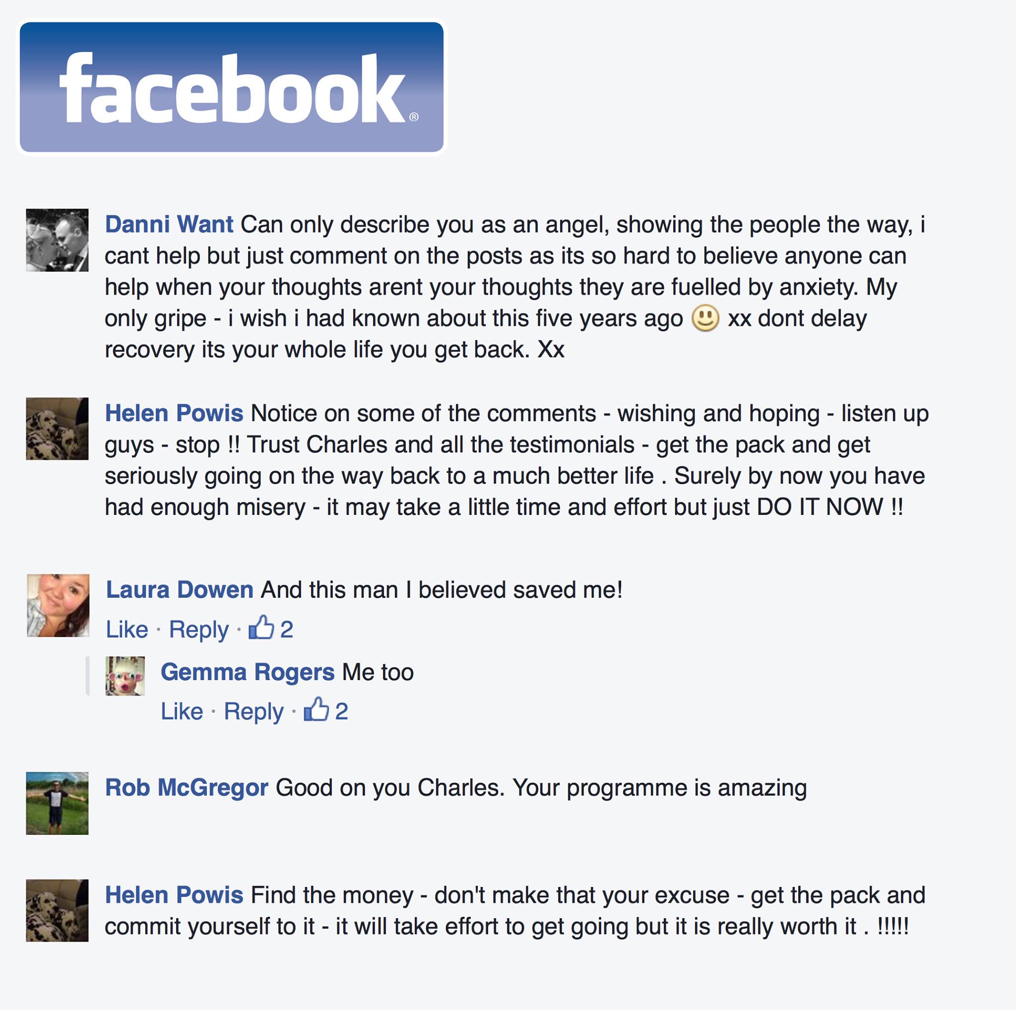 Client testimonial